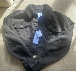 Mugler Women’s Chopped Denim Jacket Size 12US