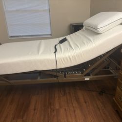 Electrical Twin Size Bed For Sale With The Remote It Goes Up And Down Good For Your Back And Head And Feet. It Lets Up And Down Just The Way You Want 