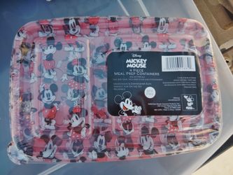 Mickey mouse food containers