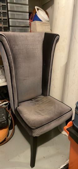 High back chair