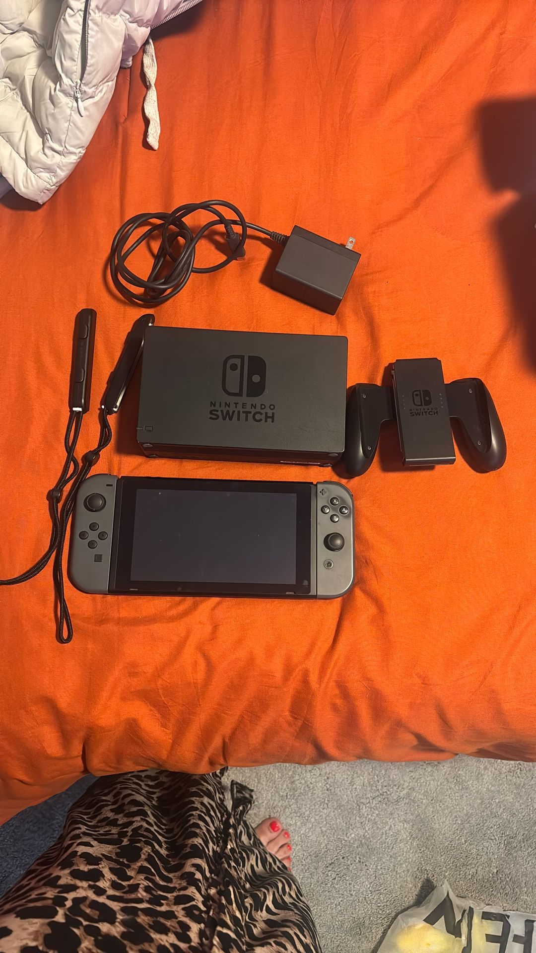 Nintendo Switch Mario Party Deluxe Included NO HDMI CABLE