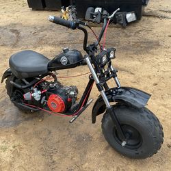 MINI BIKE MOTOR 212CC CARBURADOR NUEVO LLANTAS NUEVAS GOVERNER DELETE FAST 50-55 MPH TRABAJA PERFECTO TRAE PIPE PARA QUE SE ESCUCHE MAS FUERTE