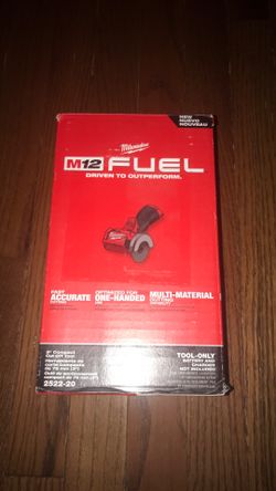MilwaukeeFuel m12 3” Compact cut off tool tool only