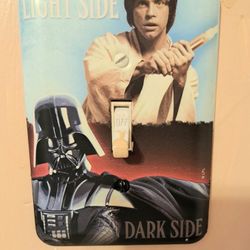 Two STAR WARS LIGHT SWITCH PLATES