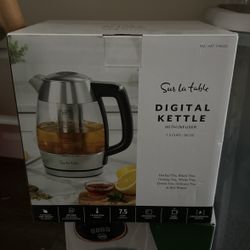 Digital Kettle With Infuser 