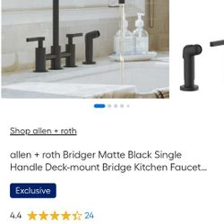 Kitchen Faucet With Sprayer