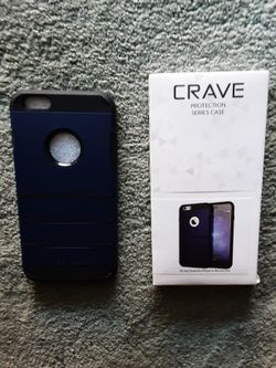Crave Protection Series Case New Never Used For IPhone 6 Plus /6splus Navy. ●●●●