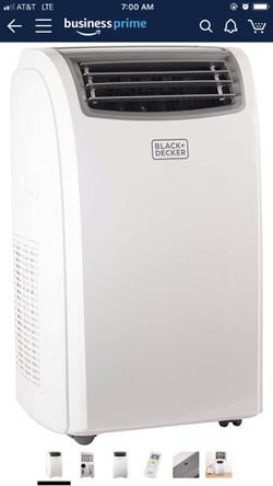 Black + Decker 12000 BTU Portable Air Conditioner Unit