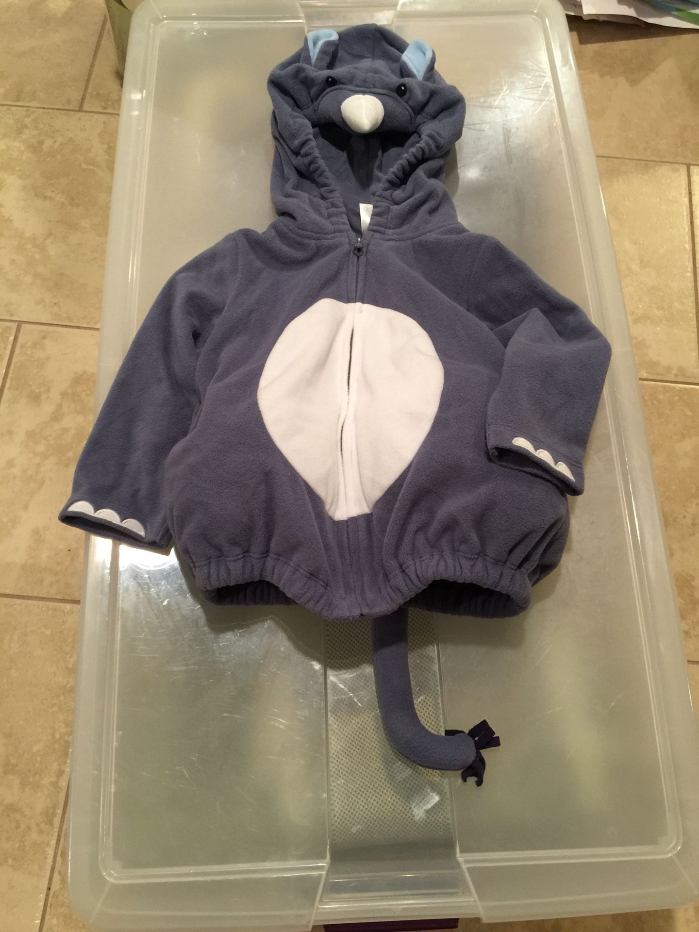 Carters cute baby rhino outfit -24 months - $13