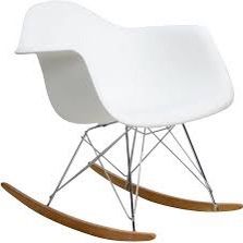 Mid Modern Rocking Chair