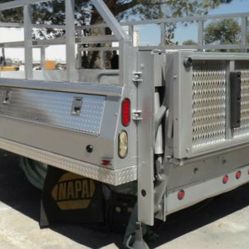 All ALUMINUM Combo Flatbed, Contractor, Utility. # Including LIFTGATE#
