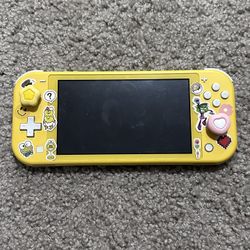 Yellow Nintendo Switch Lite