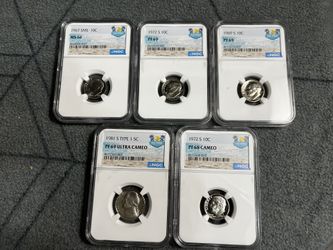 Graded Coin Lot $80 All