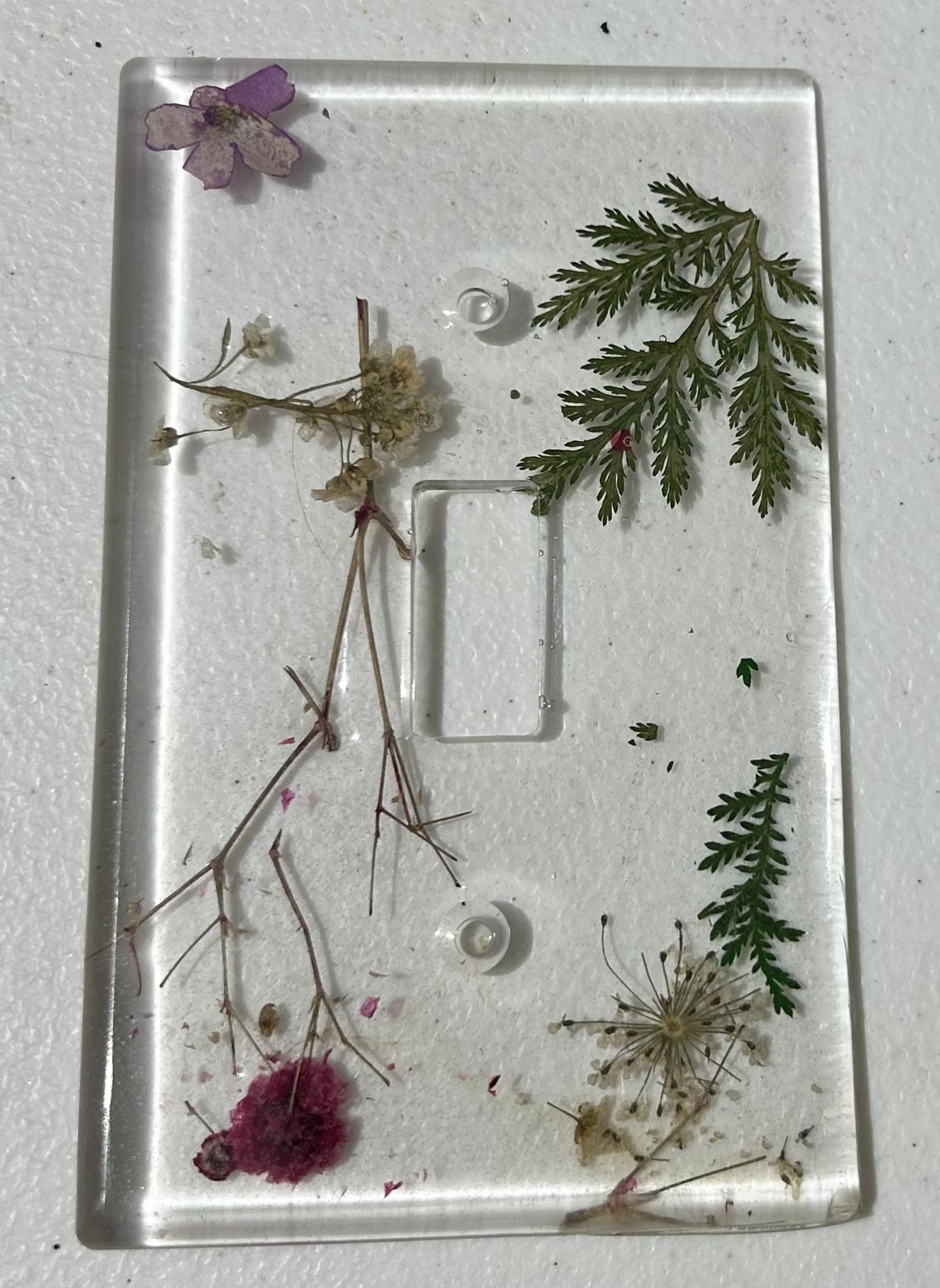 Small business trying to build clientele , Handmade Light switch cover