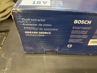 Bosh dust collection attachments new