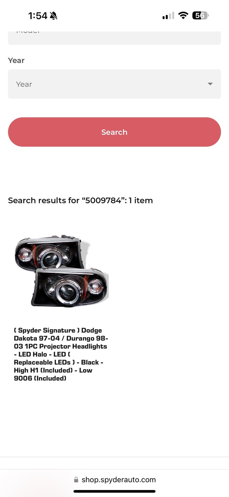 Dodge Projector Headlights 