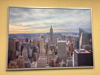 New York City Skyline Framed Wall Art