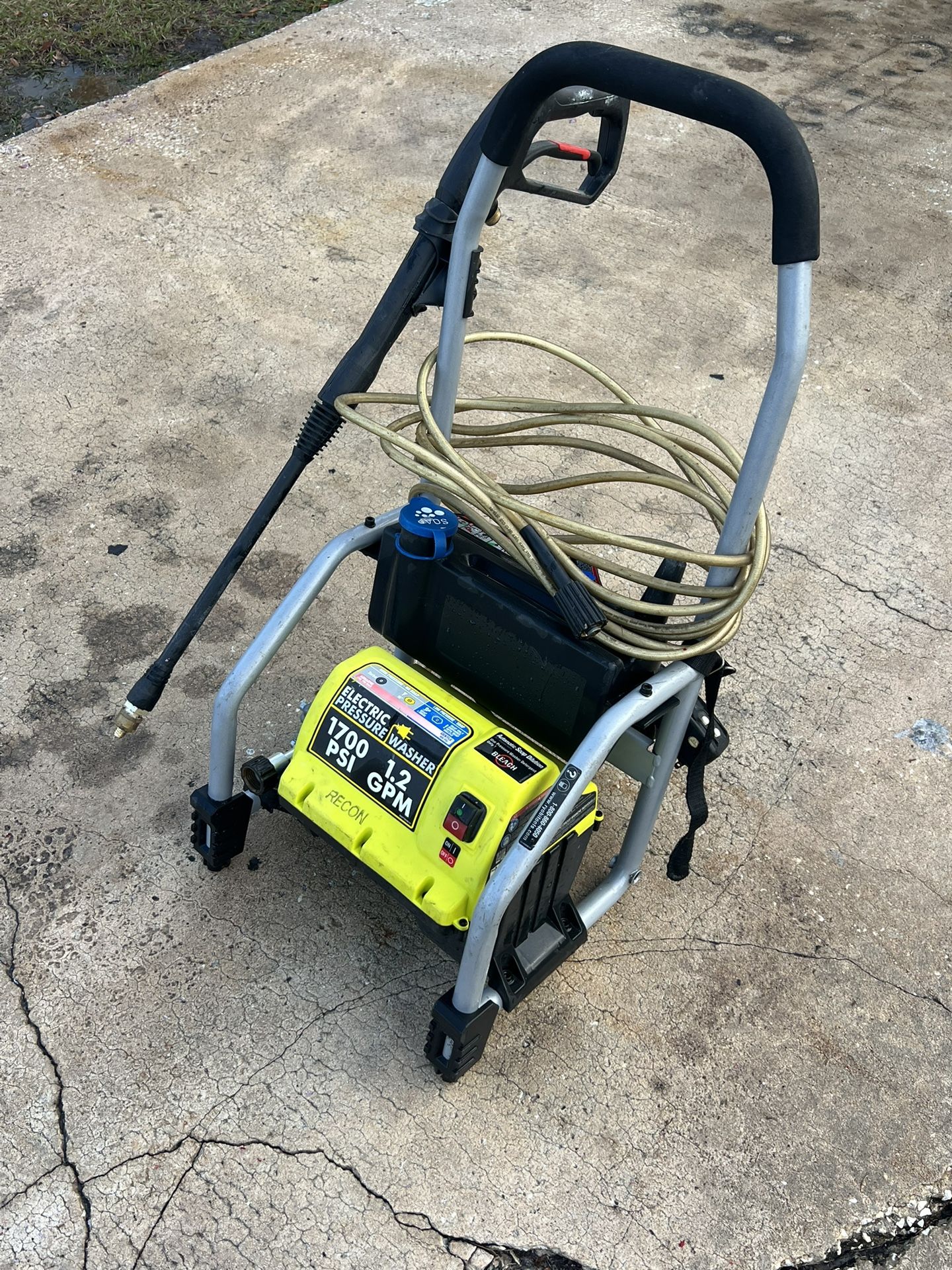 Electric Pressure Washer 1700PSI