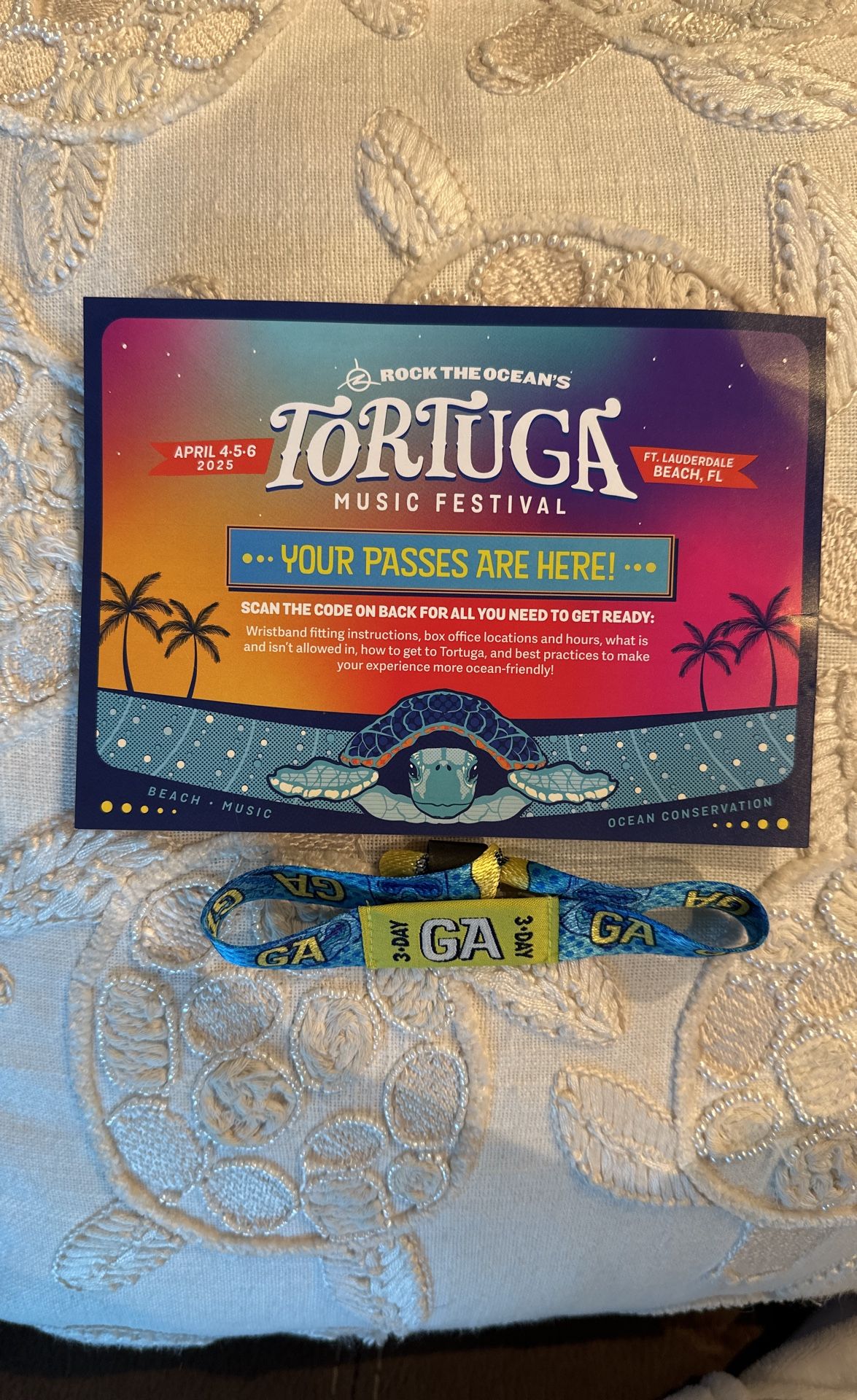 TORTUGA MUSIC FEST TICKET