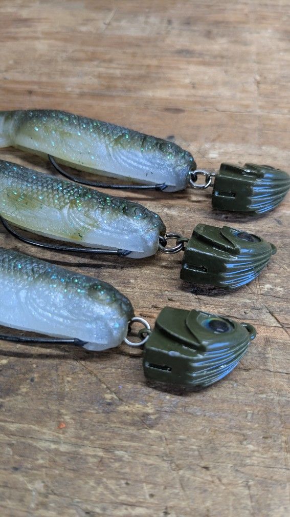 3 Pack 1 Oz Warbaits Neckbreakers