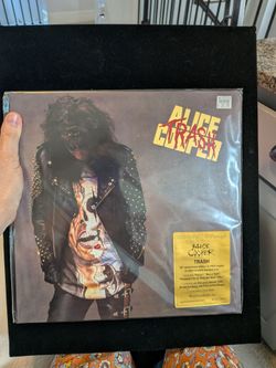 Alice Cooper Trash (Vinyl) 30th Anniversary  12" Album - Silver & Black Marbled