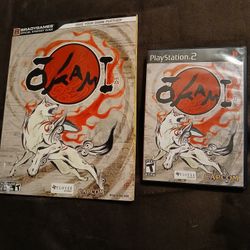 Okami And Strategy Guide Playstation 2
