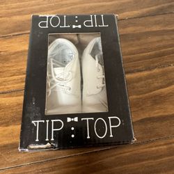 Tip Top White Dress Shoes