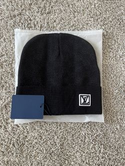 Black Lv beanie 