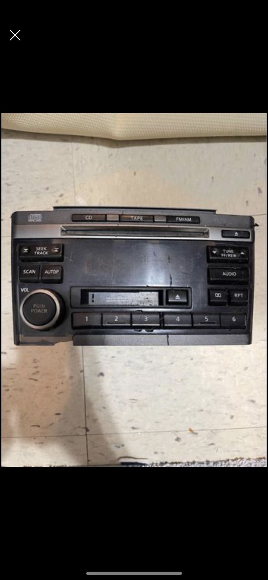 Nissan Maxima 2000-2004 OEM Radio