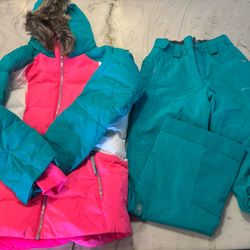 Girls Spyder Ski Set Size 14