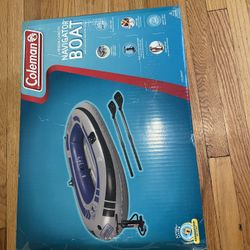 Coleman 2 person Inflatable boat w/ Pump