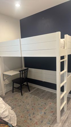 West elm kids loft bed