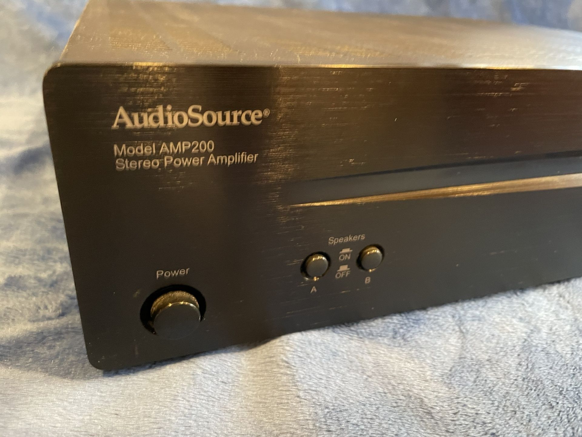 AudioSource Amp 200 Stereo Amplifier (80 Watts x 2) for Sale in Coppell