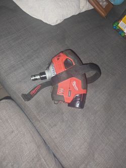 Milwaukee Palm Nailer With Battery