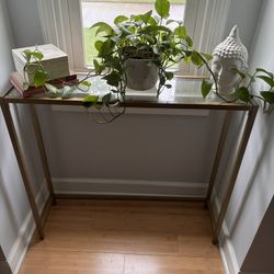 Glass Console Table (Set Of 2)