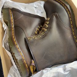 Crazy horse leather boots brand  new size 10 box included