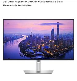 dell ultrasharp 27 4k thunderbolt hub monitor