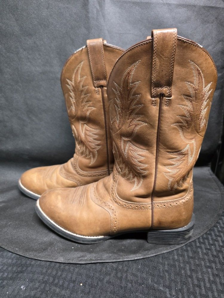 Ariat Brown Western Style Boots Size 9D