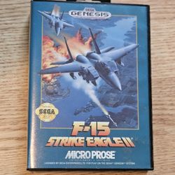 Retro Sega Genesis  Strike Eagle 