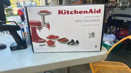 Kitchen Aid metal food grinder