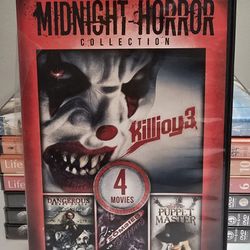Midnight Horror Collection 4 Movies DVD New Killjoy 3 Curse Of Puppet Master