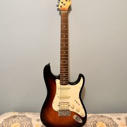 S101 Fender Standard Electric Guitar Burnt Orange