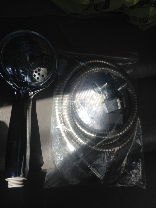 New never used shower head