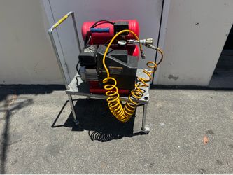 Great condition G-Force  portable air compressor model SC-50622/50621