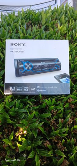 Sony car stereo play bluettoth -usb -aux -cd