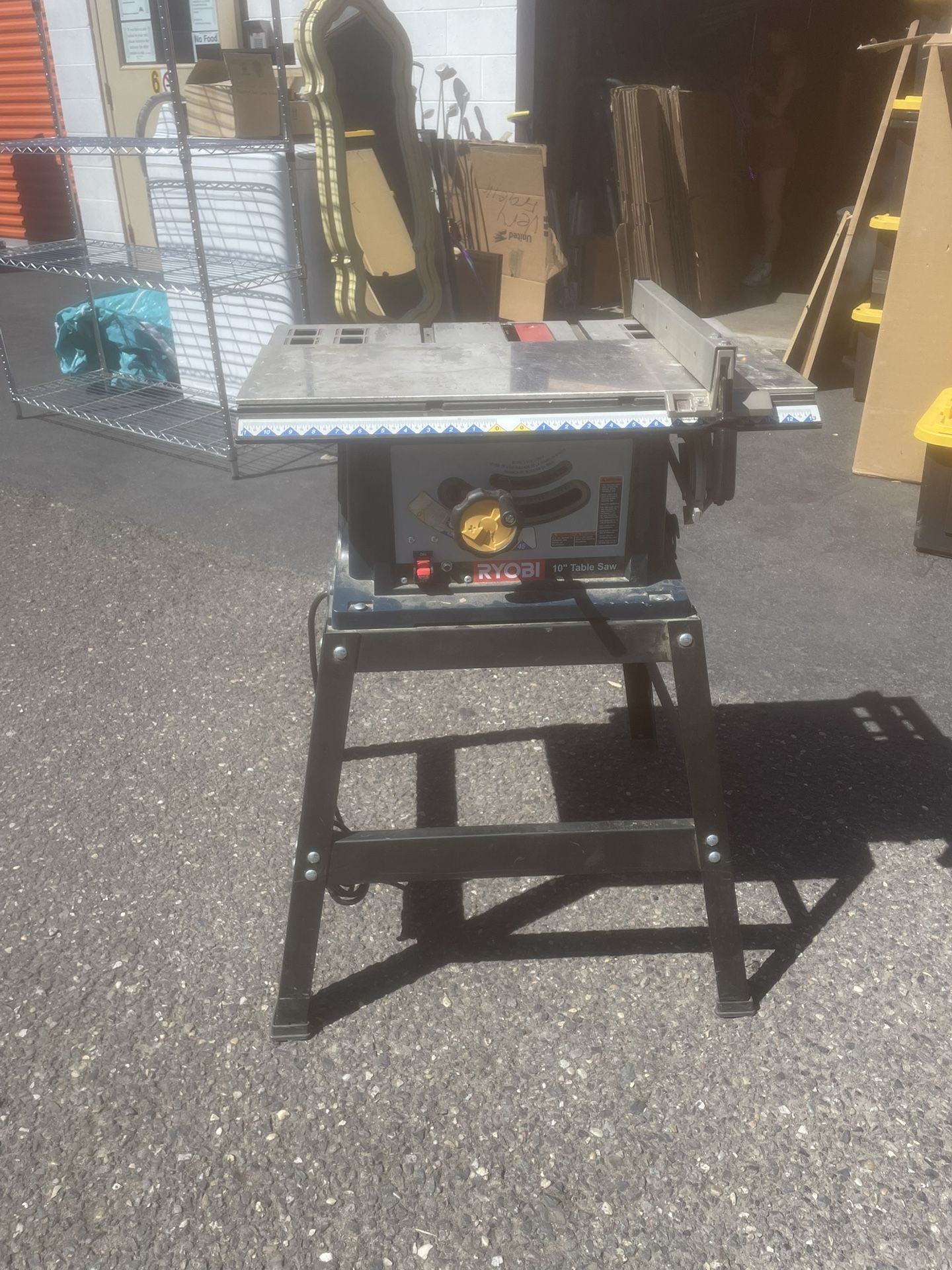 RYOBI 10 “ Table Saw