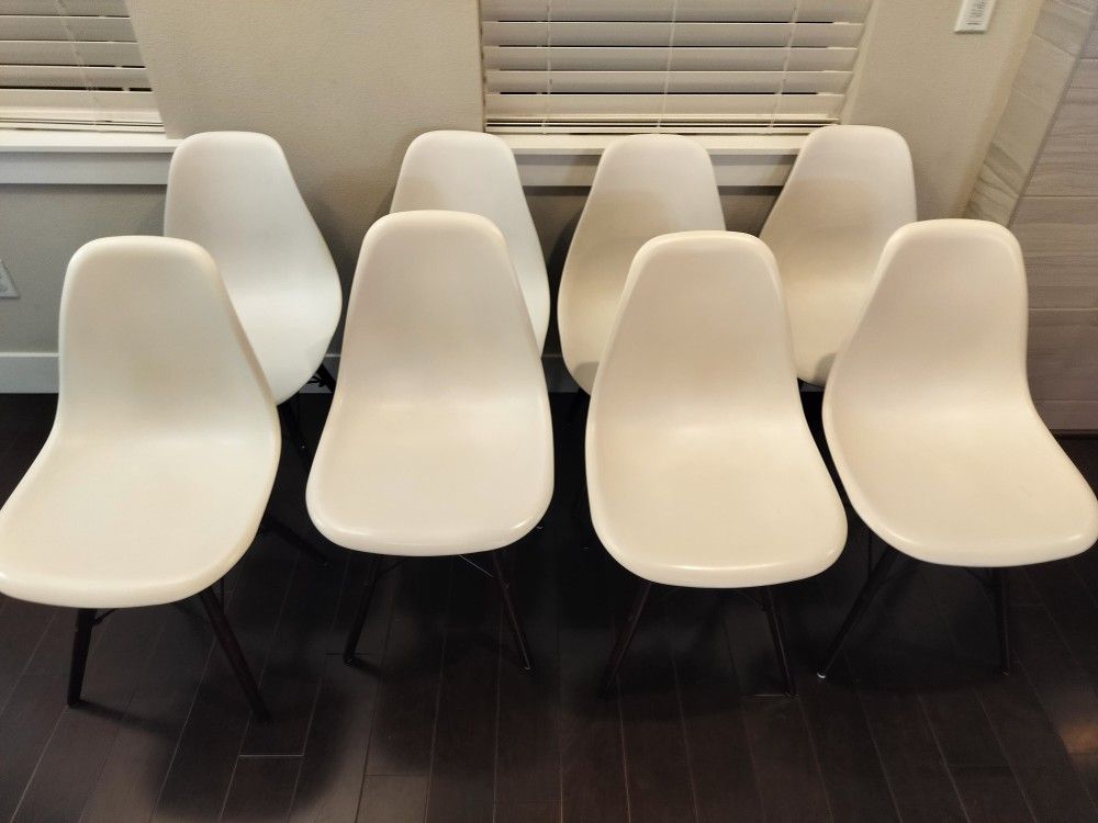 Dining chairs Eames Style - Set of 8
