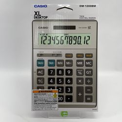 New Casio DM-1200BM Business Desktop Calculator