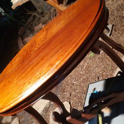 Antique Vintage Georgian Style Walnut Side Table