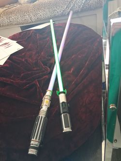 Star Wars replica swords